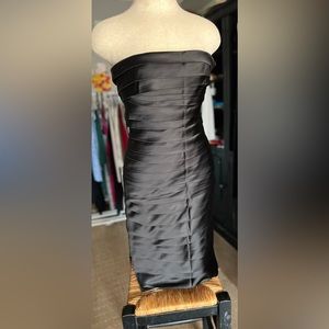 Calvin Klein  strapless, black dress